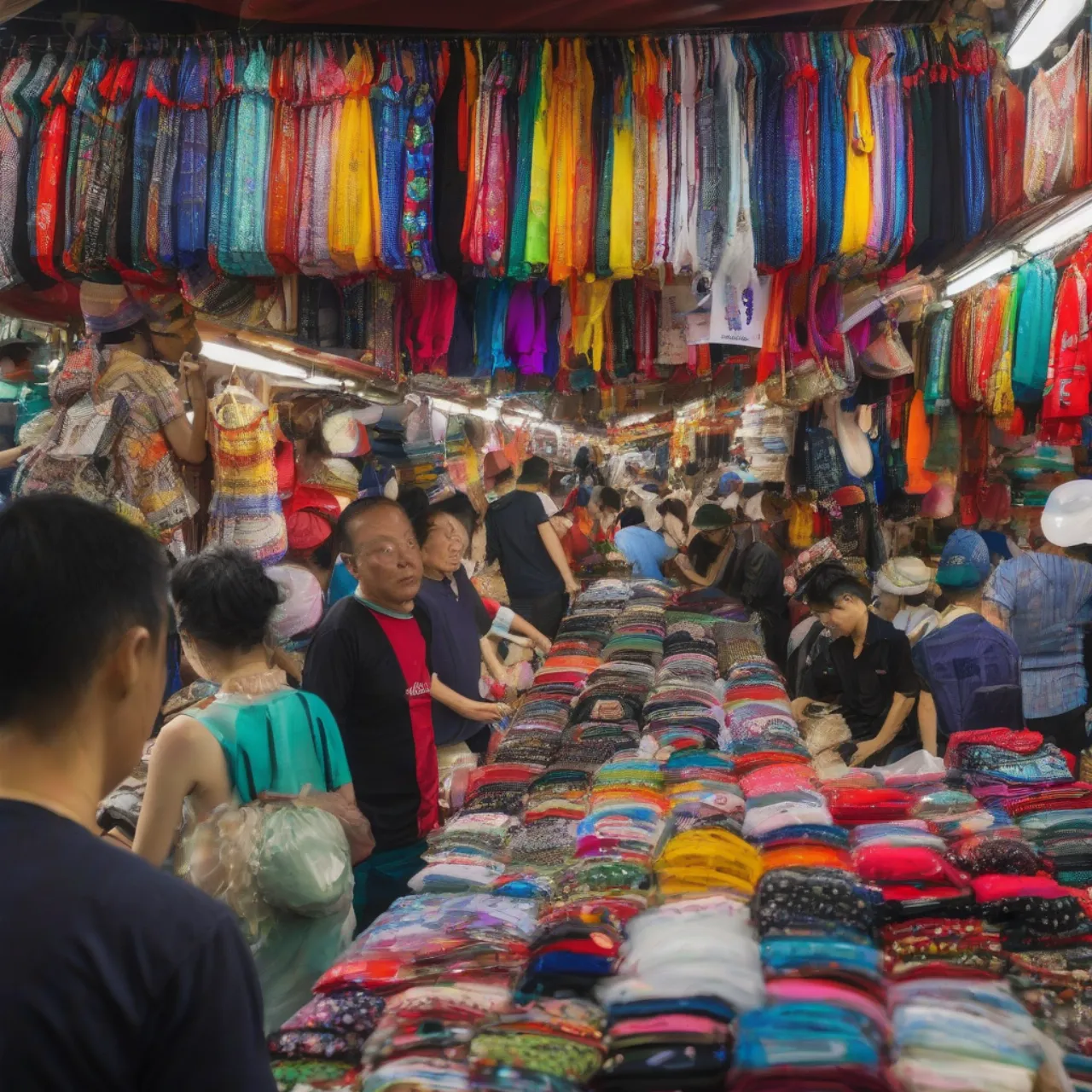 Gian hàng Chợ Bến Thành