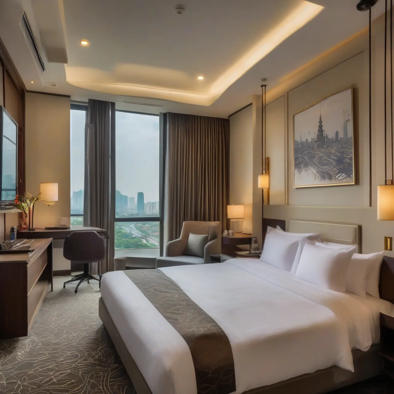 GIC Land Hotel Hồ Chí Minh - Phòng Nghỉ